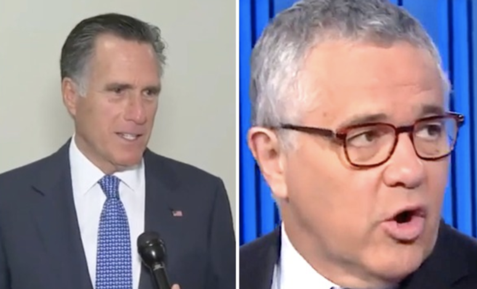 CNN's Toobin wallops Romney for ‘trying to have it both ways’ on subpoenaing witnesses for Trump’s trial