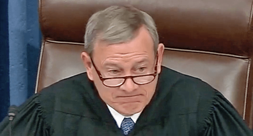 Chief Justice condemns Schumer for criticizing two justices — but was utterly silent when Trump did the same