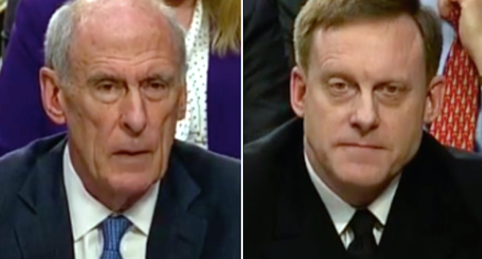 US intelligence chiefs say they did not feel pressured by Trump: CNN