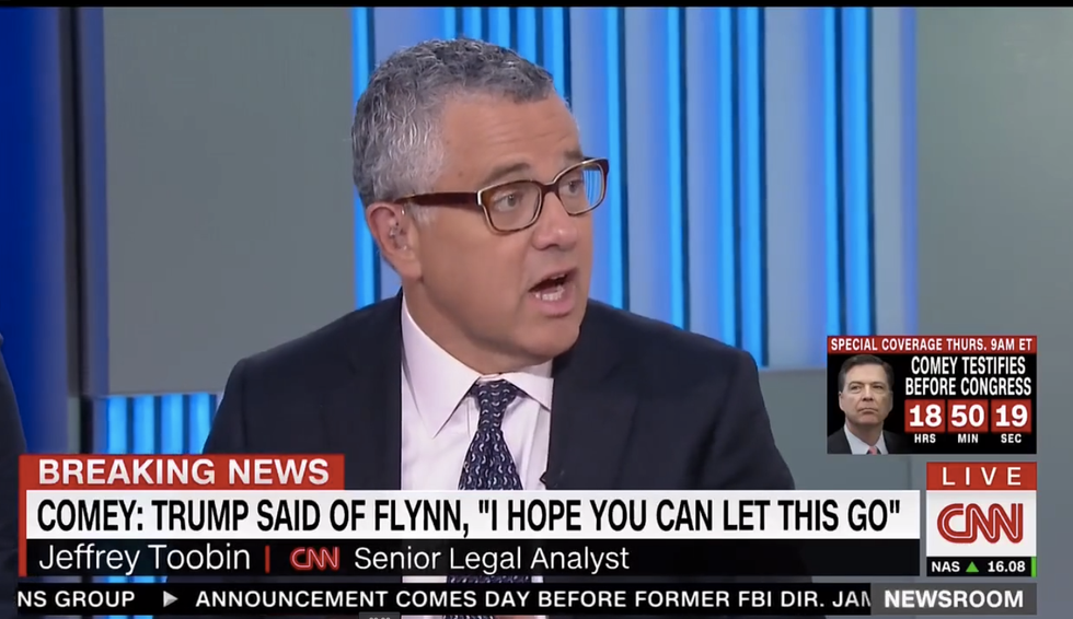 CNN legal analyst on Comey testimony: 'If that's not obstruction of justice, I don't know what is'