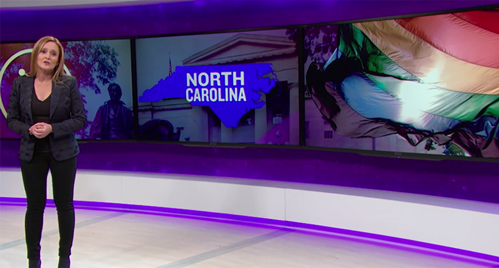 Sam Bee: NC’s ‘numbnut’ legislative sh*tshow is what happens when liberals sleep through elections