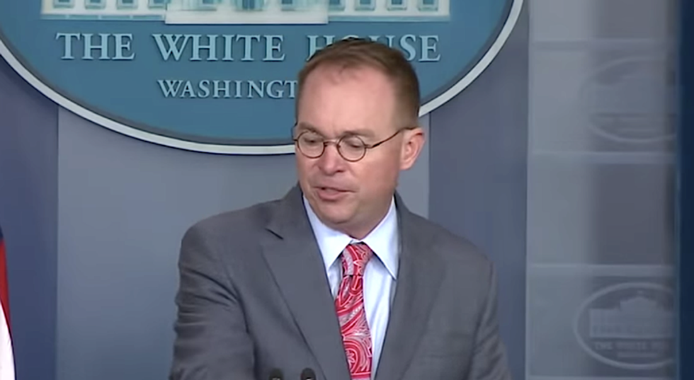 Democrats are zeroing in on Mick Mulvaney to testify at Trump's impeachment trial