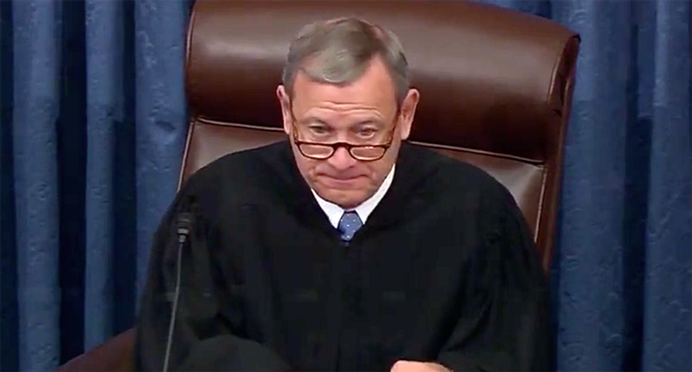Internet explodes at John Roberts' 'partisan' attack on Chuck Schumer: 'He can stuff it'