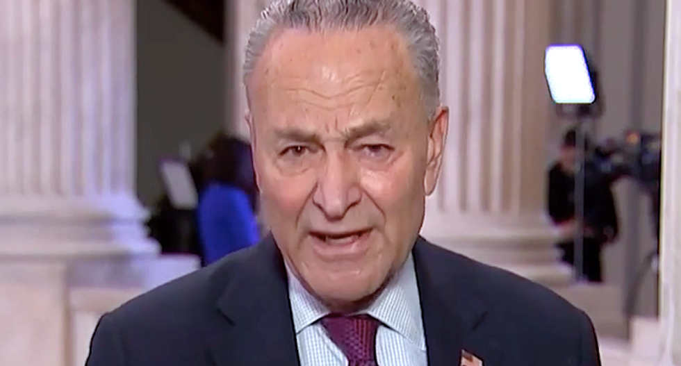 Schumer warns GOP senators 'the truth will come out' -- minutes before Bolton's latest bombshell