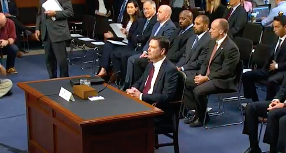 James Comey trolls Trump: 'I take the president at his word — I was fired because of Russia'