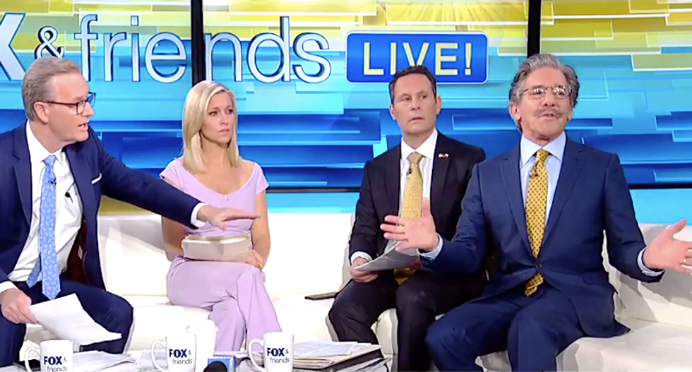 Fox and Friends audience revolts after Geraldo Rivera hammers 'diminished' Rudy Giuliani