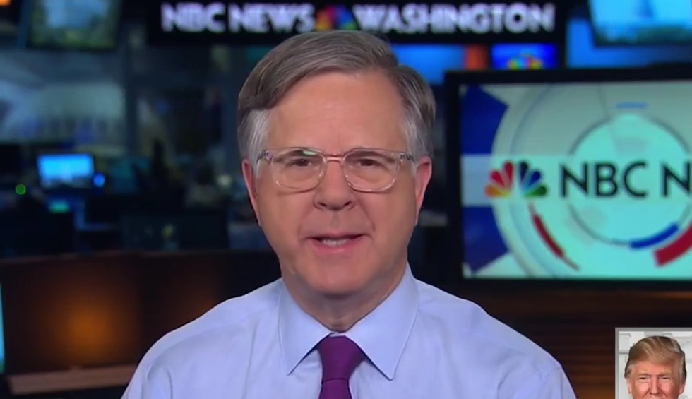 'Pretty weak tea': NBC's Pete Williams mocks Trump lawyer's threat against Comey