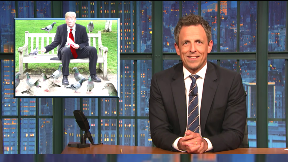 Seth Meyers nails what 'classic New York weirdo' Donald Trump's life would be like if he wasn't president