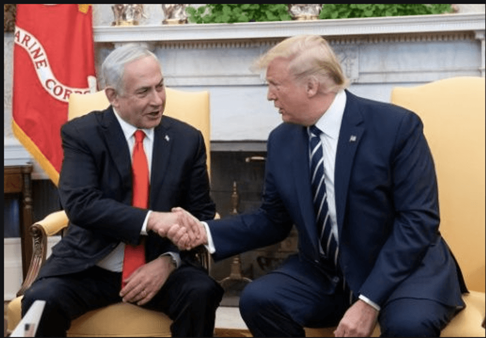 Trump insists Israeli-Palestinian plan has a 'chance'