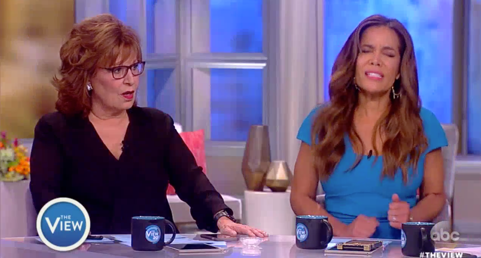 'Oh, of course there is!': The View smacks down co-host insisting there's no evidence Trump obstructed justice