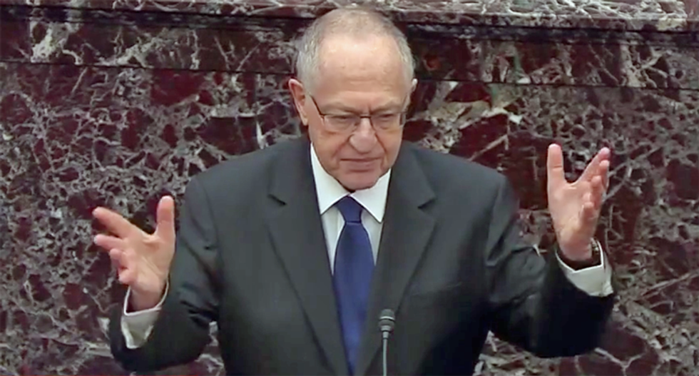 Alan Dershowitz's 'sleight of hand' Trump defenses blown to bits by legal analyst