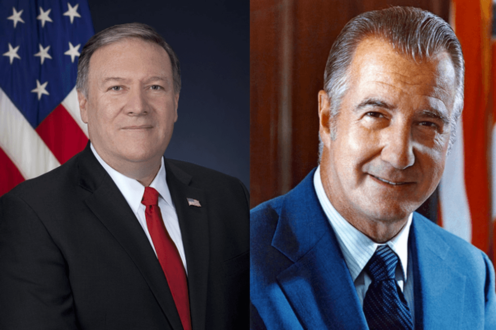Mike Pompeo's behavior is straight out of Nixon VP's playbook: historians