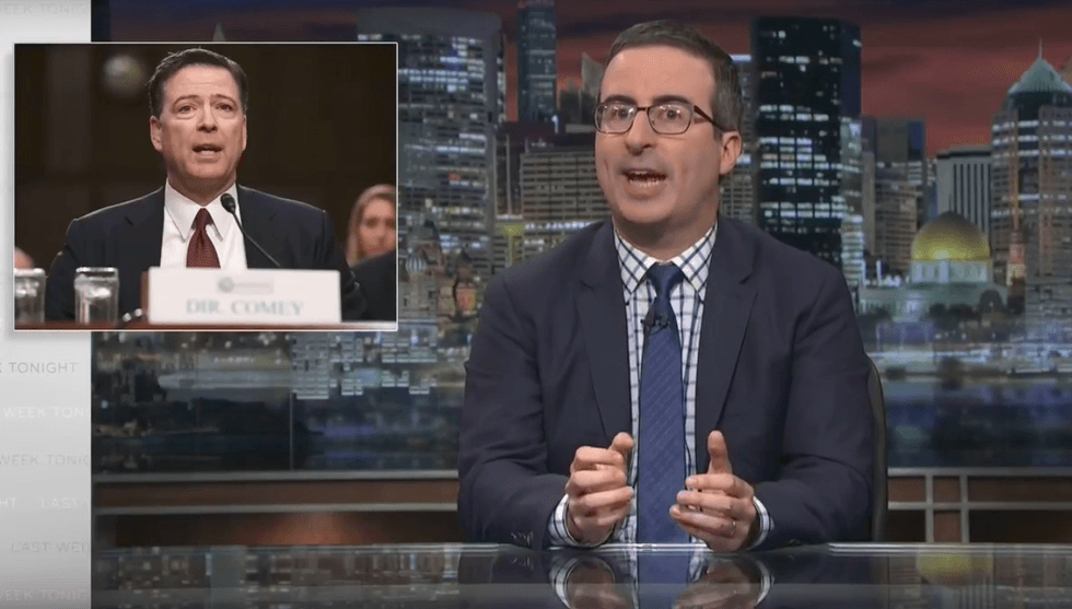 John Oliver: Donald Trump lies so much he's become a 'walking logical paradox'