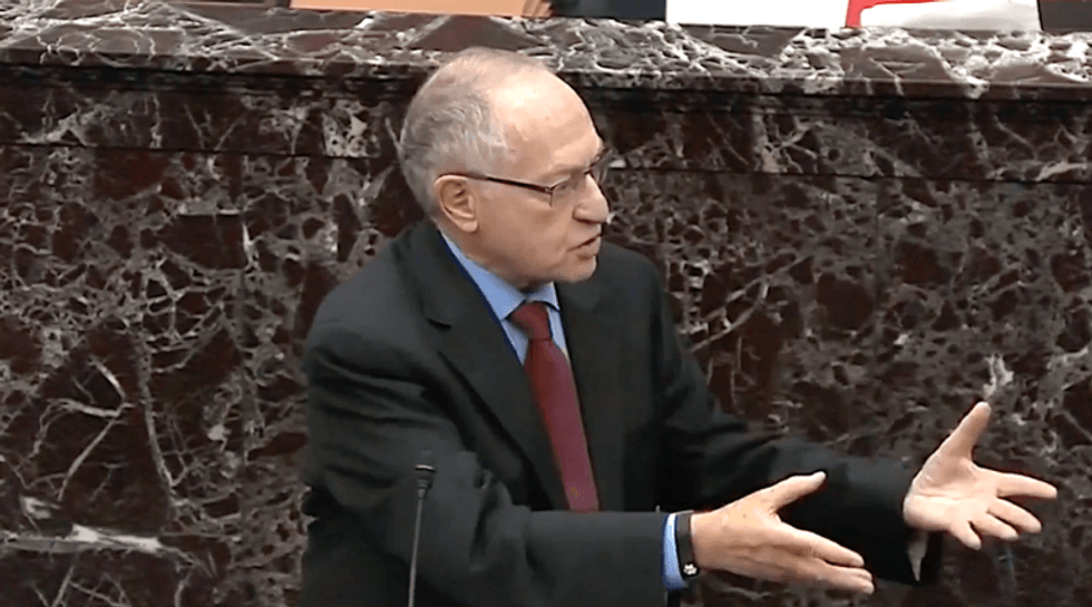 Why Alan Dershowitz’s outrageous defense of Trump leads to completely absurd conclusions