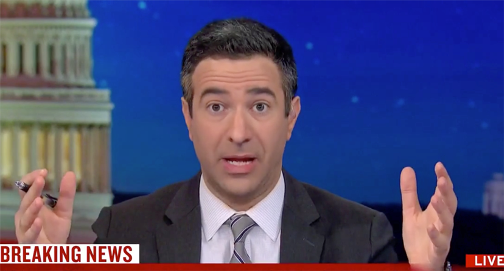 MSNBC’s Ari Melber expertly explains why Alan Dershowitz is entirely wrong on the law and impeachment