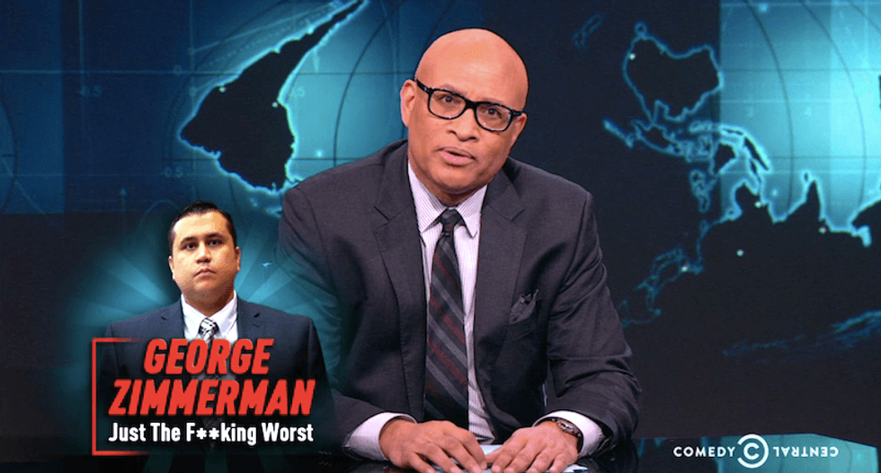 Larry Wilmore annihilates Trayvon Martin's killer: 'George Zimmerman, you can go to hell'