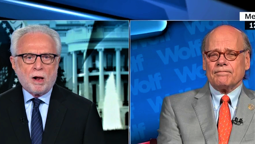 CNN's Wolf Blitzer stunned when Dem lawmaker predicts Mueller indictments for Trump Jr and Jared Kushner