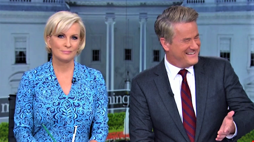 'Throw grandpa from the train!' Morning Joe openly laughs at 'pathetic' Rudy Giuliani's trainwreck TV interviews