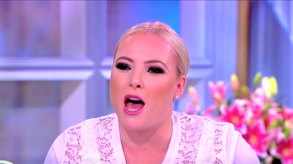 The View's Meghan McCain gets ripped to shreds after she compares Trump's North Korea debacle to Obama's Iran deal