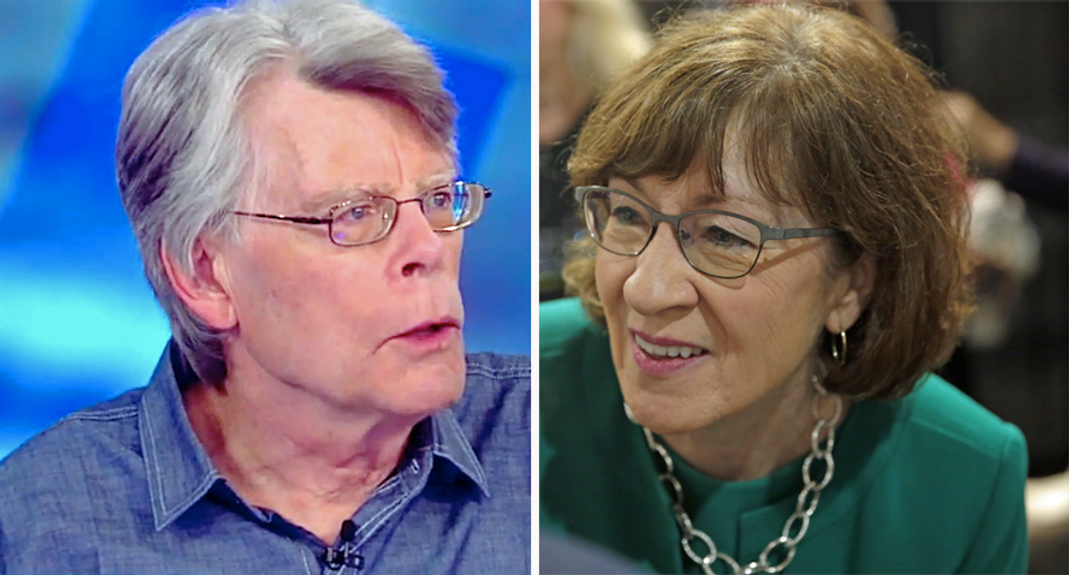 Author Stephen King wants to fire his senator: ‘Susan Collins has got to go’