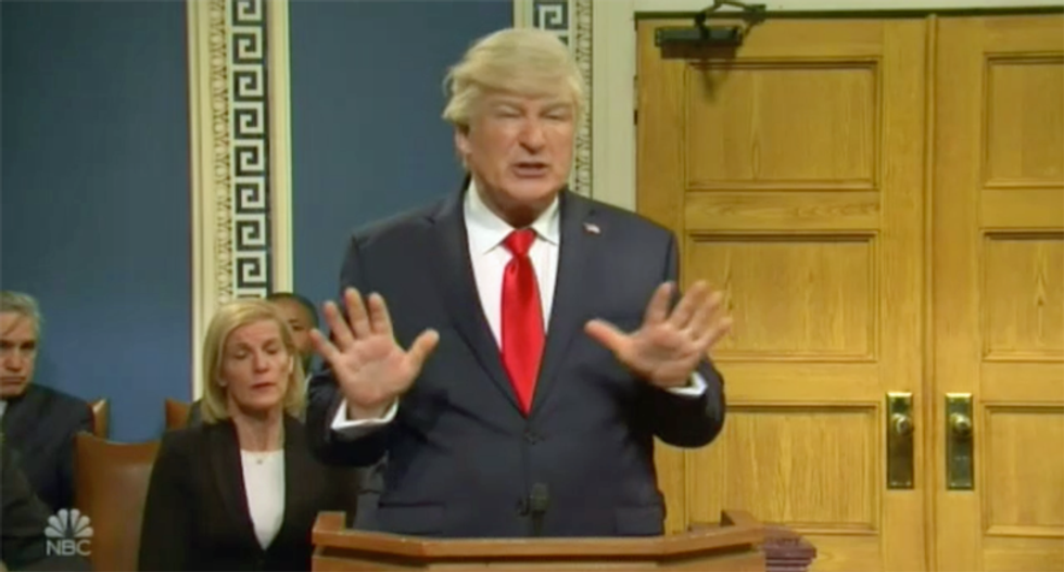 Donald Trump admits to crimes and more during the ‘Saturday Night Live’ impeachment trial