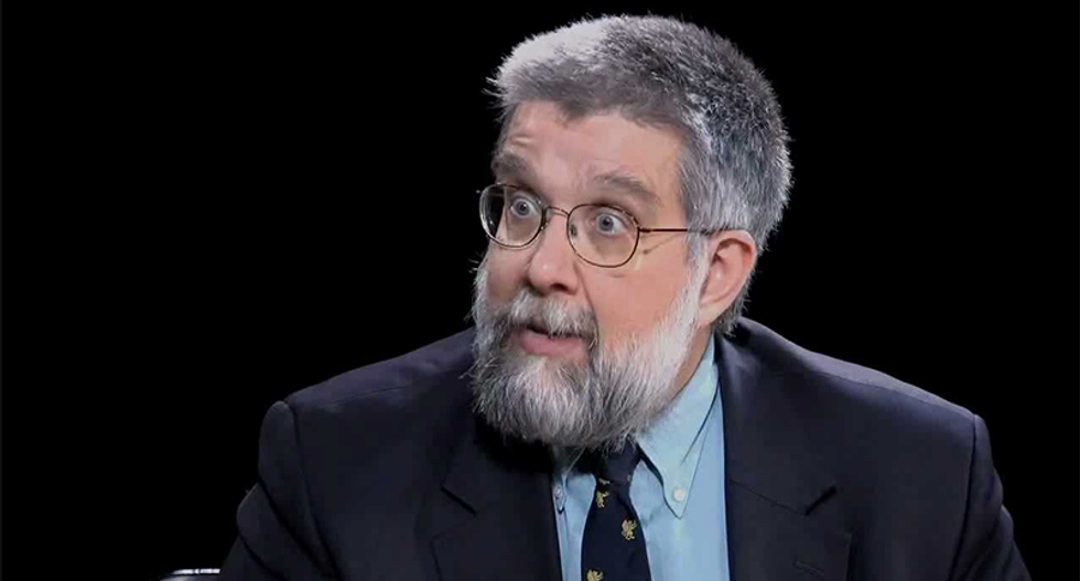 Trump-endorsed radio show has promoted ex-CIA agent’s call for right-wing rebellion