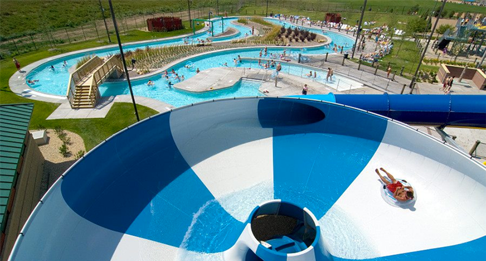 Minnesota teen arrested after pushing 8-year-old from 31-foot tall water slide