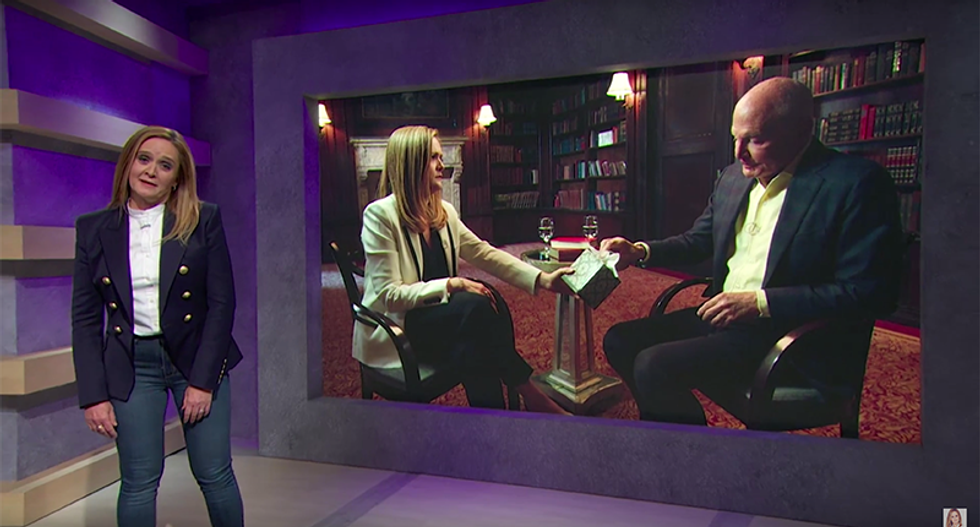 Samantha Bee consoles pathetic Republican millionaire who can’t stop giving his money to losers