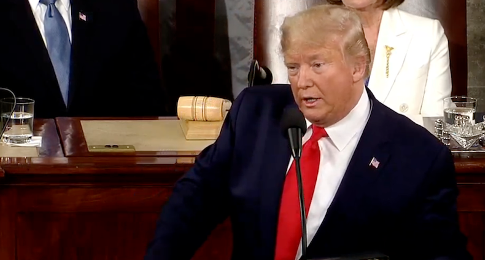Here's why Trump's reality-TV gimmicks and xenophobic rhetoric in his SOTU speech appeals to evangelicals