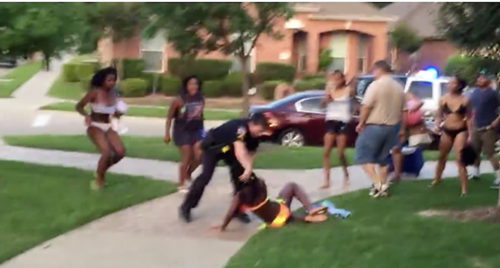 'Pool Queen' harasses black family in the latest incident exposing white people's terror of black people in pools