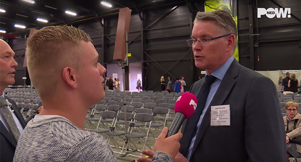 WATCH: Jehovah’s Witnesses convention boots reporter for asking simple questions about homosexuality