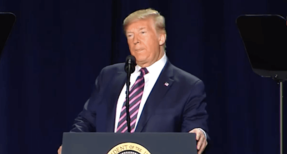 National Prayer Breakfast ripped for allowing Trump to rant at his critics: This is why people 'are leaving religion'