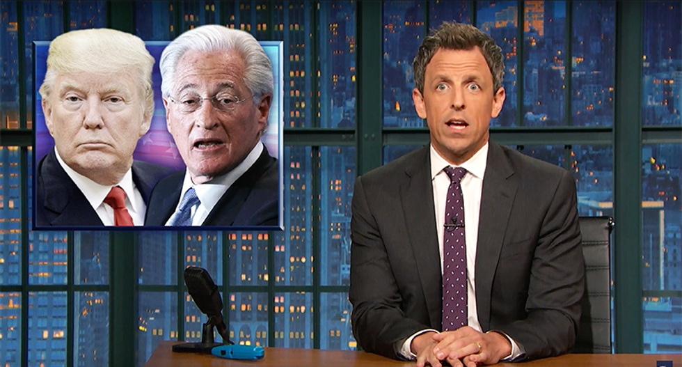 Watch: Seth Meyers calls out the GOP for hiding their 'mean, son of a b*tch' health care bill