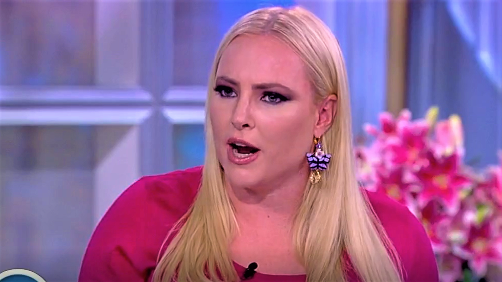 The View's Meghan McCain freaks out when Ana Navarro schools her for claiming CNN and Fox are the same