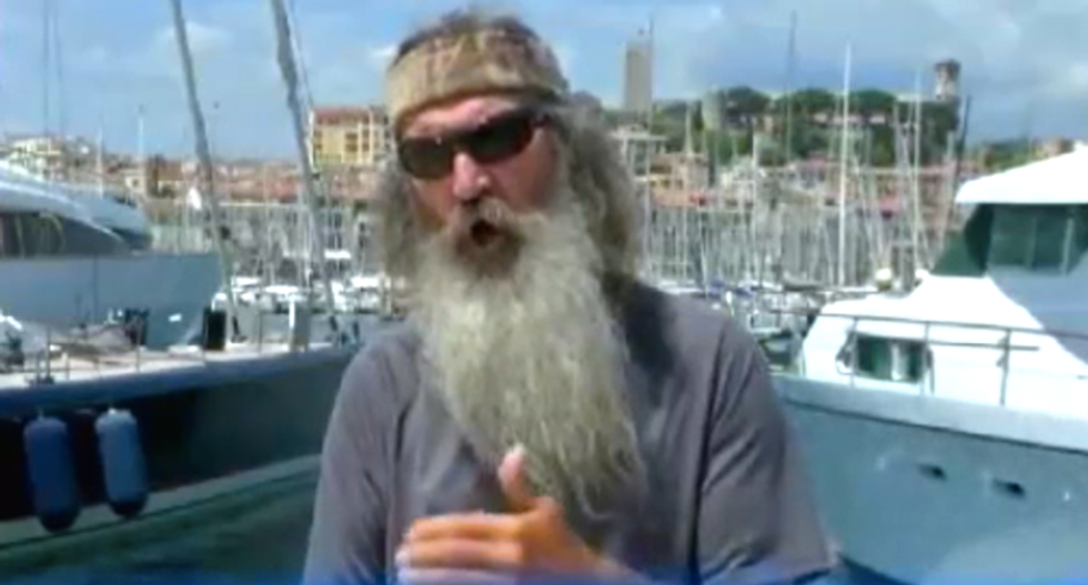‘Duck Dynasty’ star Phil Robertson offers to teach Trump about Christian love at Cannes