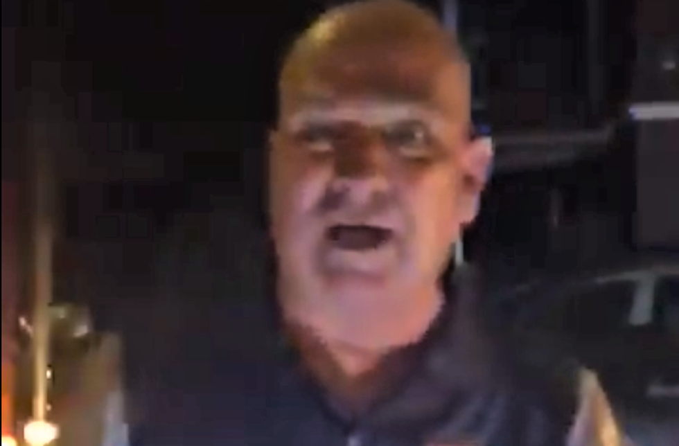 'This is my neighborhood!' White man melts down after seeing a black woman park her motorcycle on his street