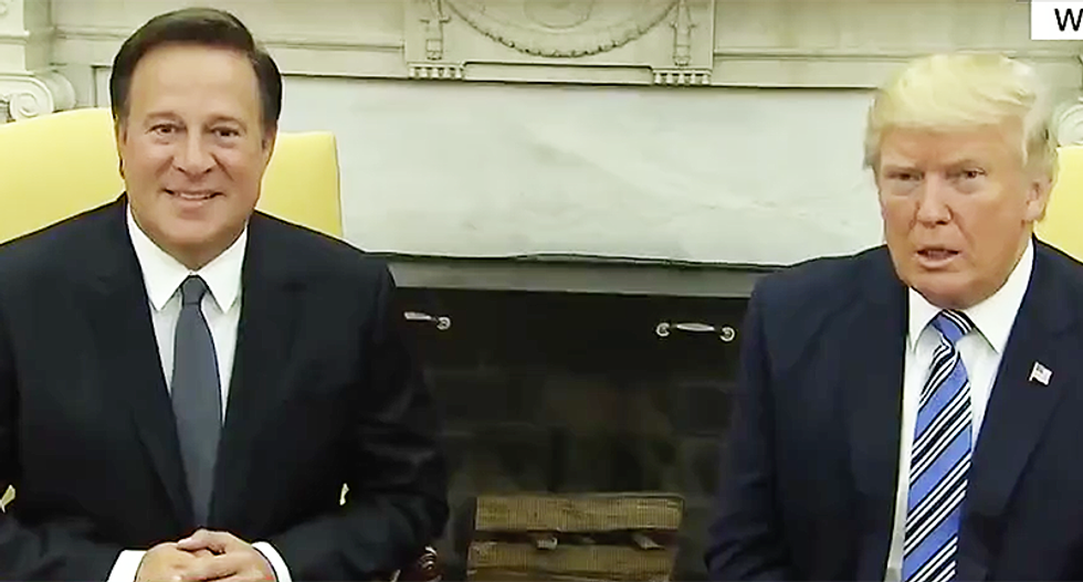 'Frederick Douglass would agree': Internet lights up Trump for taking credit for building the Panama Canal