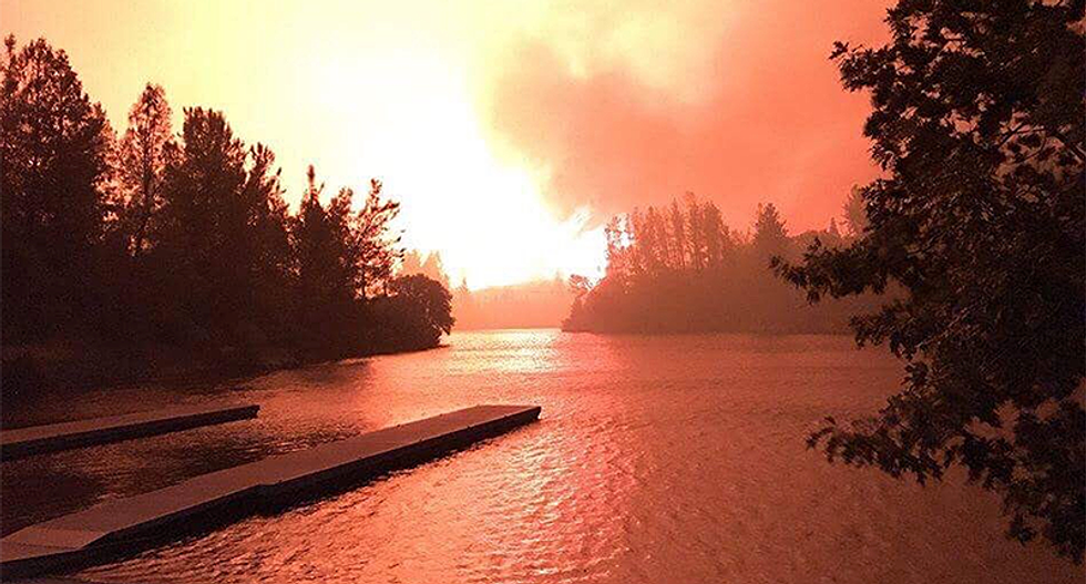 CalFire smacks down Donald Trump's conspiracy theory about water being diverted to the ocean instead of fighting Carr fire