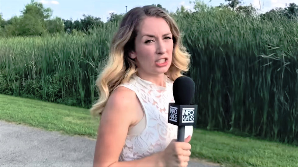 InfoWars reporter tries to 'fact check' claim that Facebook is a private company -- and gets utterly humiliated