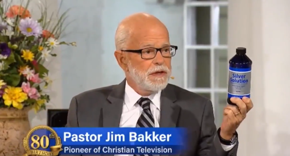 Televangelist urges people to drink liquid silver to stave off coronavirus