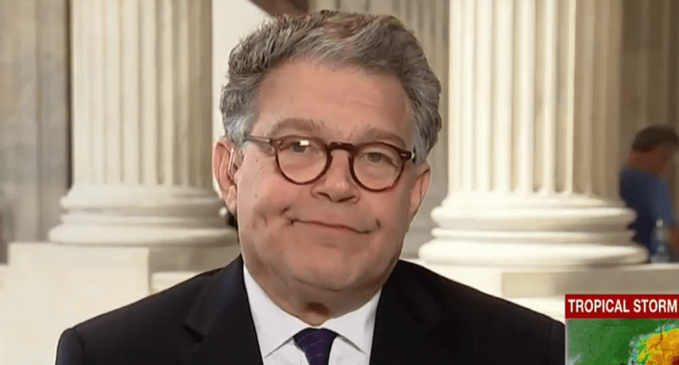 Al Franken ‘ashamed’ by broadcaster’s sexual harassment allegations: ‘I feel disgusted with myself’