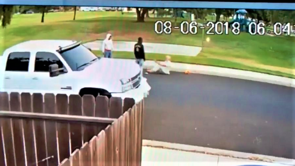 Security camera footage shows yet another Sikh man getting brutally beaten in central California