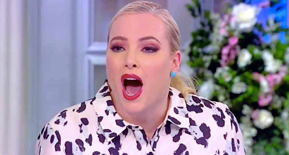 The View's Meghan McCain explodes after she gets called out for her double standard on Bloomberg-Trump racism