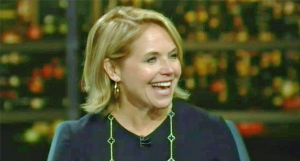 Katie Couric broke news about Trump on ‘Real Time’ — and it is hilarious
