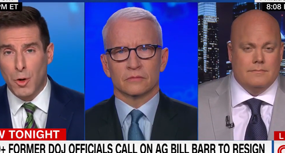 Trump lawyer goes down in flames trying to explain away Bill Barr's corruption