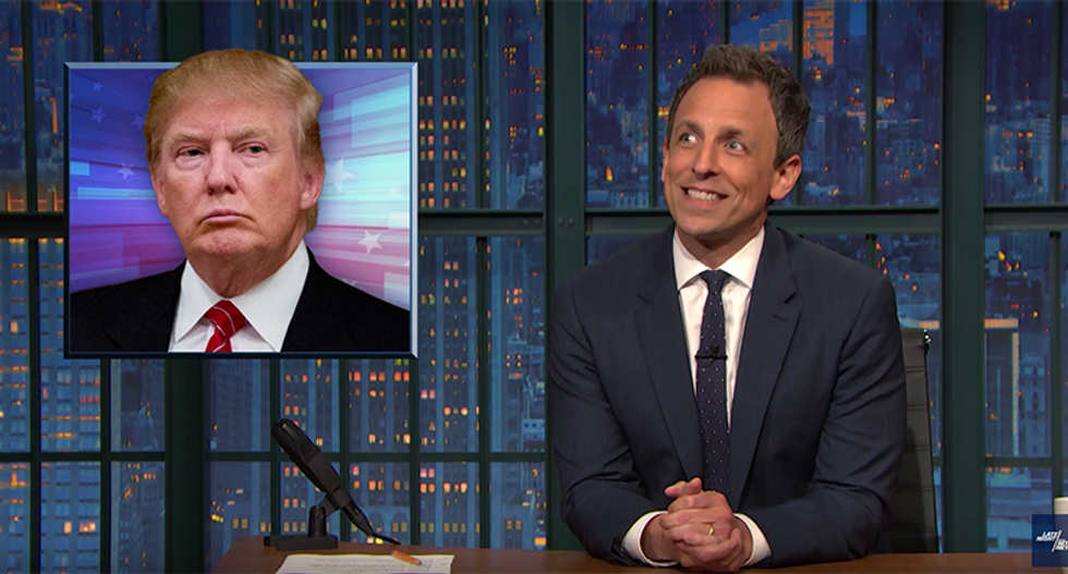 Seth Meyers destroys Trump’s clueless gun pandering: He doesn’t even know they go ‘bang!’