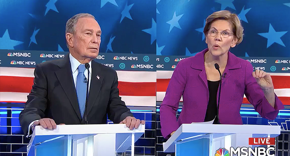 Everyone — especially Bernie Sanders — owes Elizabeth Warren for her Bloomberg TKO