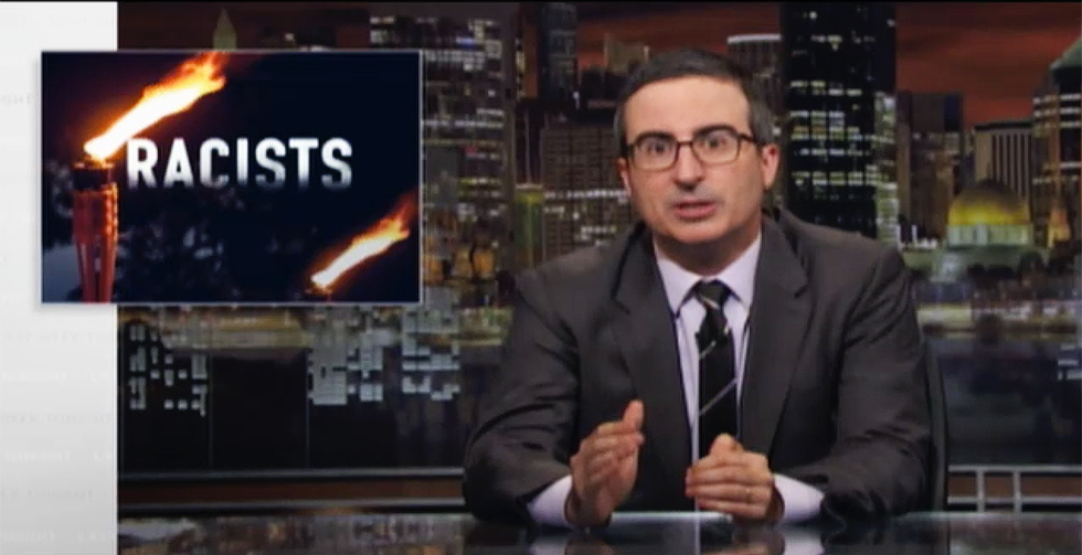 John Oliver: Donald Trump is a racist the way Kermit is a frog ‘You have to admit he’s a f*cking frog’