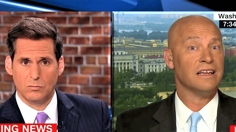 WATCH: Ex-Trump official finds a way to blame Bill Clinton for Trump's decision to hire Omarosa