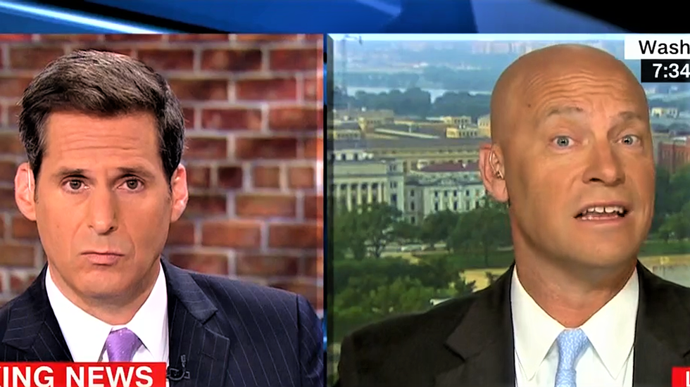 WATCH: Ex-Trump official finds a way to blame Bill Clinton for Trump's decision to hire Omarosa